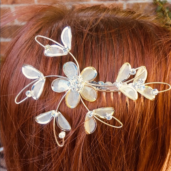 Silver mesh hair clip 🙌🏻 - Picture 5 of 5